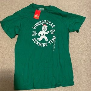Christmas themed running tshirt